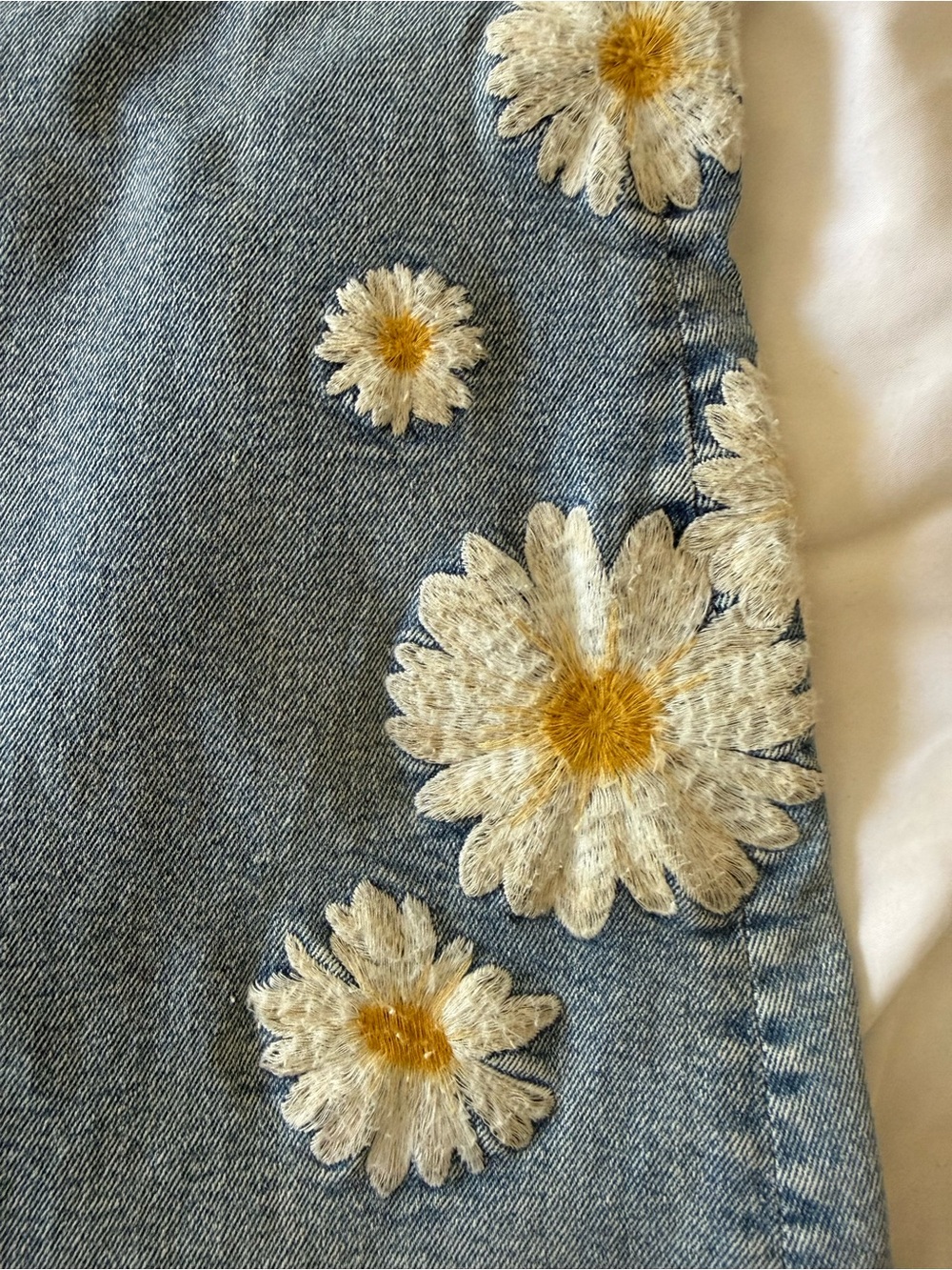 DRIFTWOOD Farrah Flare Jeans with Daisy Embroidery - Picture 3 of 5